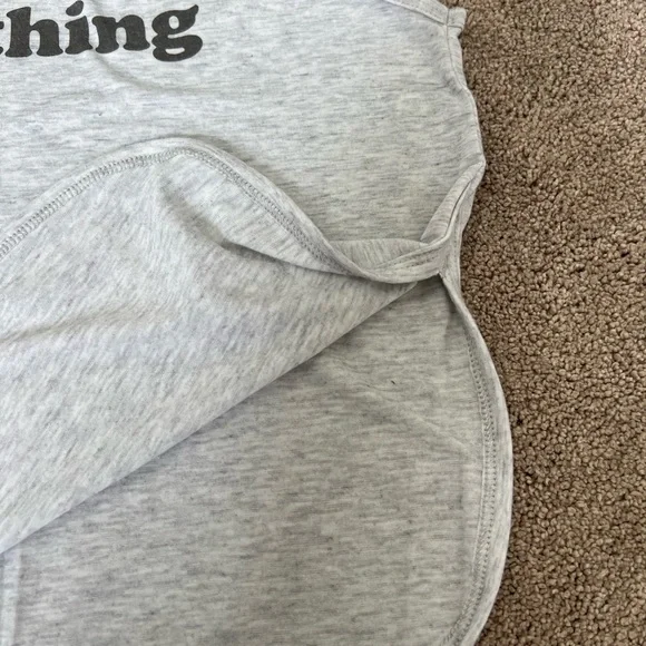 Aerie Gray Graphic Tank Top - Picture 4 of 5